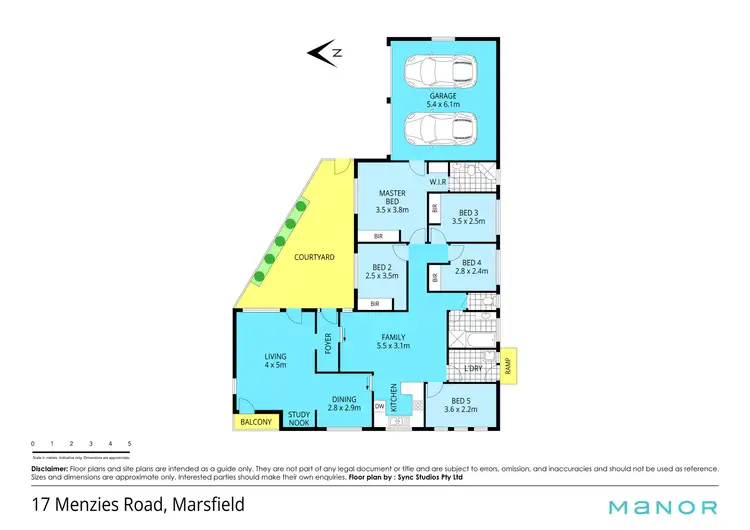 Floorplan of Homely house listing, 17 Menzies Road, Marsfield NSW 2122