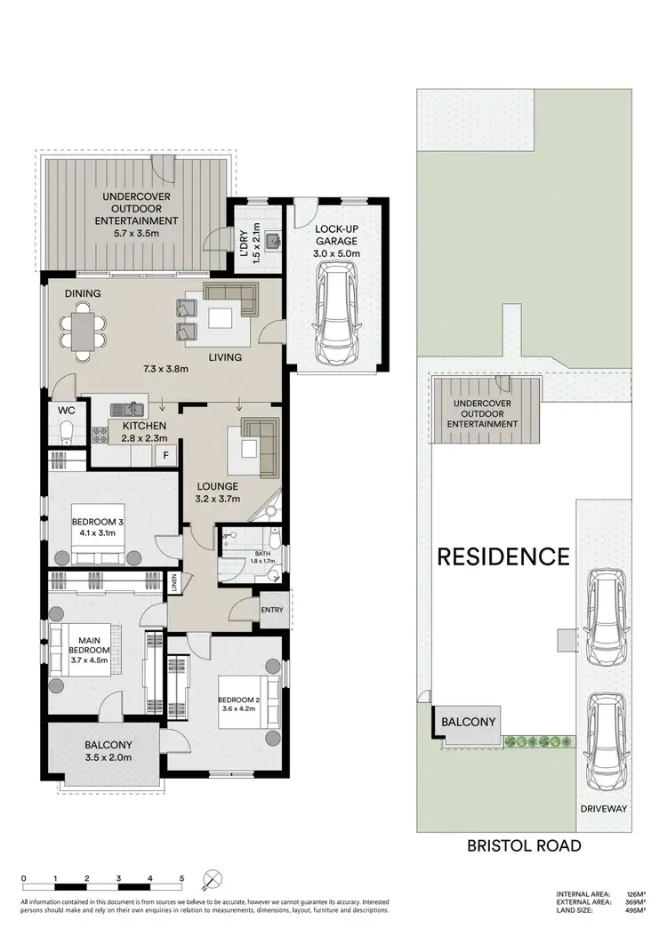 Floorplan of Homely house listing, 57 Bristol Road, Hurstville NSW 2220