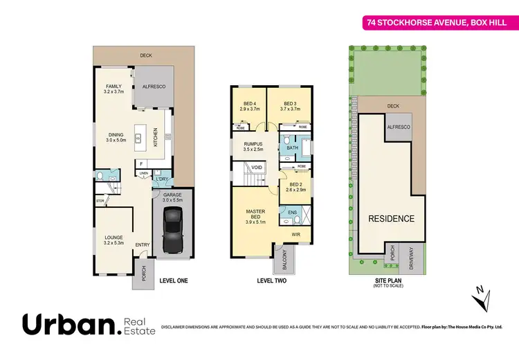 Floorplan of Homely house listing, 74 Stockhorse Avenue, Box Hill NSW 2765