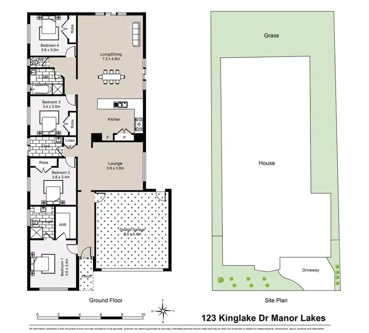 Floorplan of Homely house listing, 123 Kinglake Drive, Manor Lakes VIC 3024