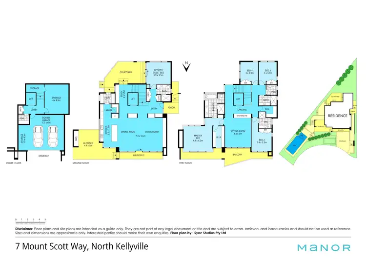Floorplan of Homely land listing, 7 Mount Scott Way, North Kellyville NSW 2155