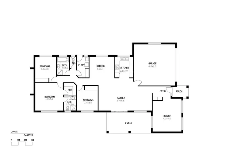 Floorplan of Homely house listing, 21 Capricorn Drive, Burdell QLD 4818