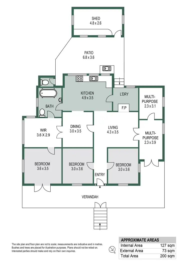 Floorplan of Homely house listing, 70 Churchill Street, Maryborough QLD 4650