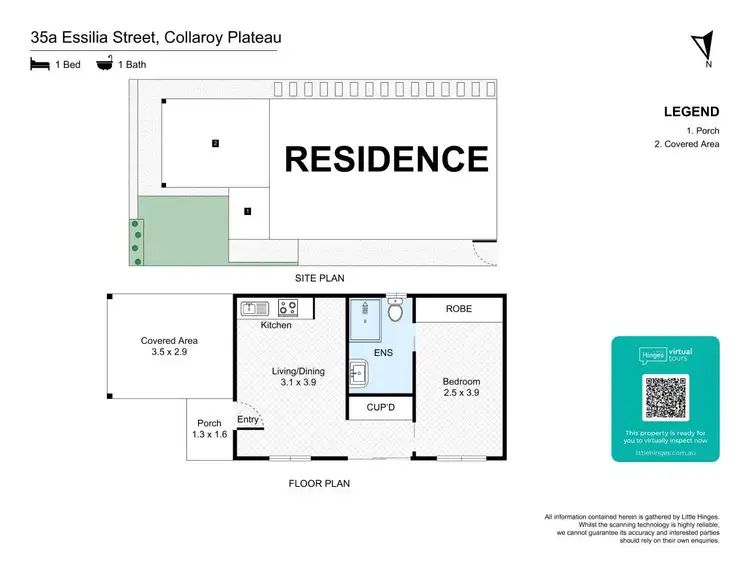 Floorplan of Homely villa listing, 35a Essilia Street, Collaroy Plateau NSW 2097