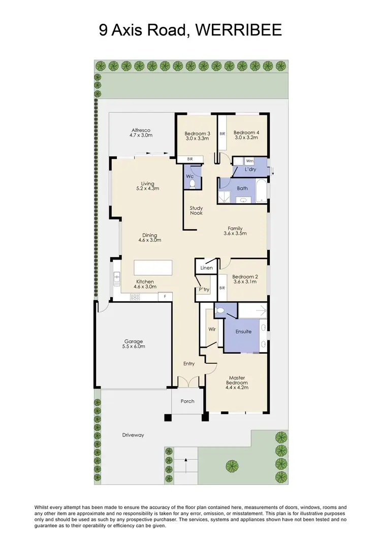 Floorplan of Homely house listing, 9 Axis Road, Werribee VIC 3030