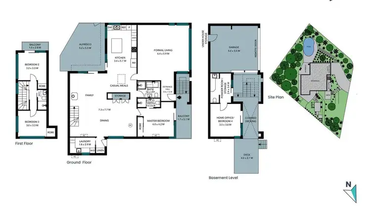Floorplan of Homely house listing, 1 Evans Street, West Pymble NSW 2073