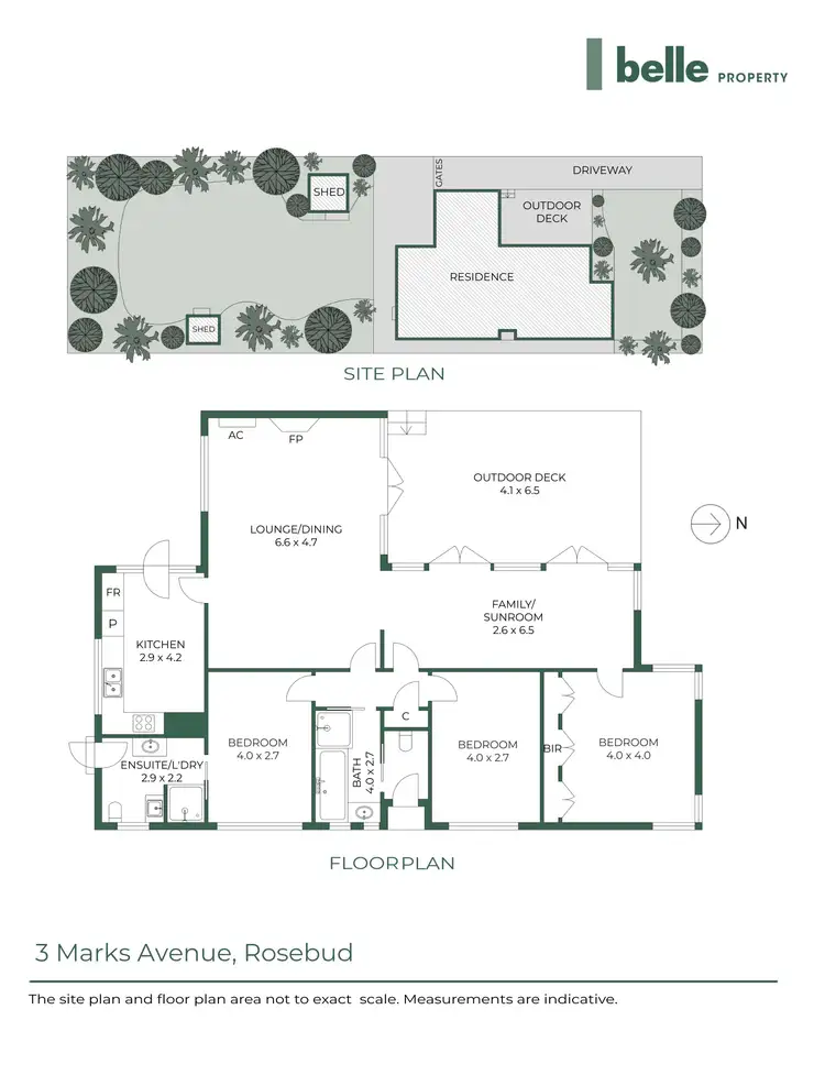 Floorplan of Homely house listing, 3 Marks Avenue, Rosebud VIC 3939