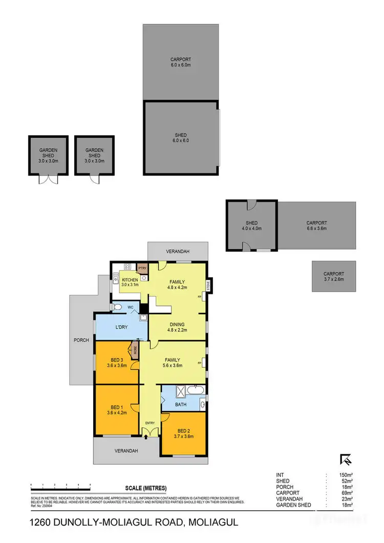 Floorplan of Homely house listing, 1260 Dunolly-Moliagul Road, Moliagul VIC 3472