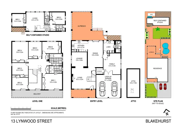 Floorplan of Homely house listing, 13 Lynwood Street, Blakehurst NSW 2221