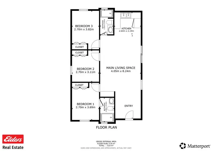 Floorplan of Homely house listing, 279 Duke Street West, Northam WA 6401