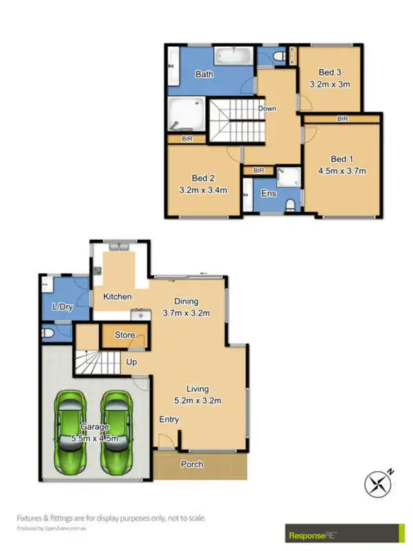 Floorplan of Homely townhouse listing, 5/6 Golden Grove Avenue, Kellyville NSW 2155