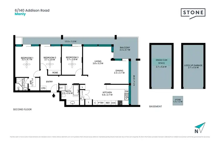 Floorplan of Homely apartment listing, 6/140 Addison Road, Manly NSW 2095