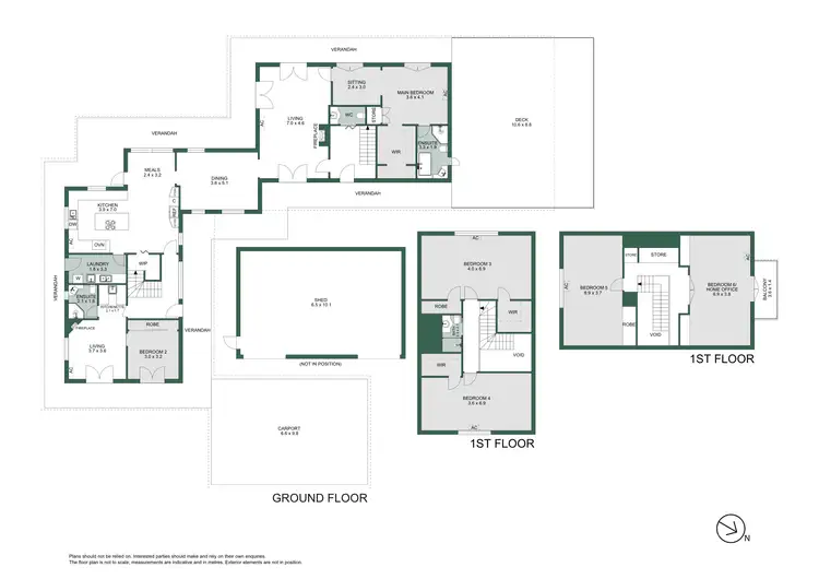 Floorplan of Homely rural property listing, 2829 Putty Road, Colo Heights NSW 2756
