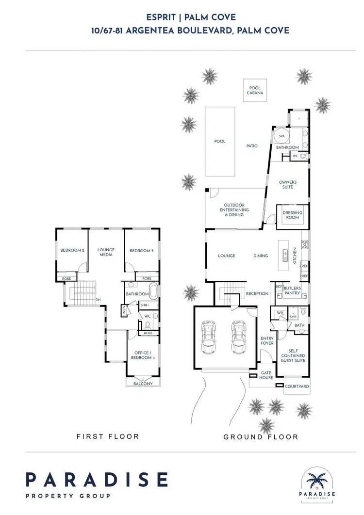 Floorplan of Homely house listing, 10/67-81 Argentea Boulevard, Palm Cove QLD 4879