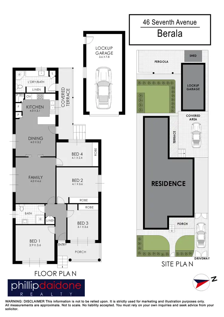 Floorplan of Homely house listing, 46 Seventh Avenue, Berala NSW 2141