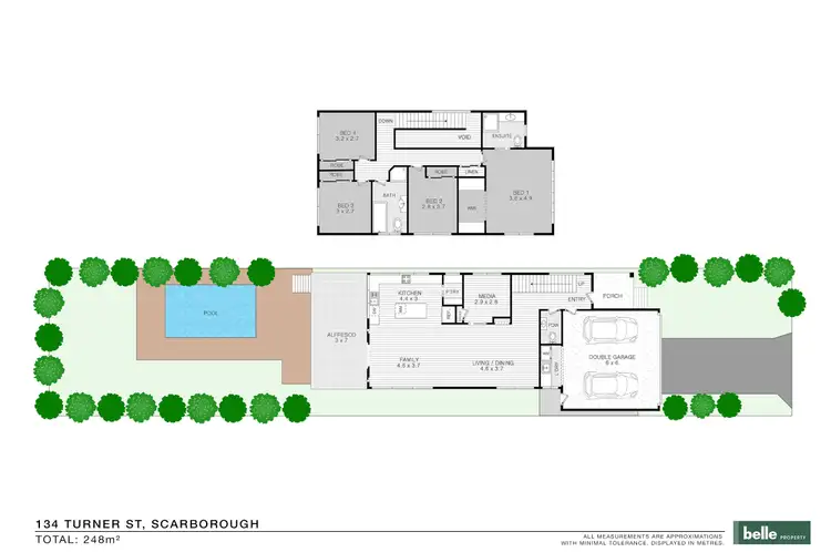 Floorplan of Homely house listing, 134 Turner Street, Scarborough QLD 4020