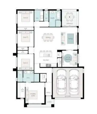 Floorplan of Homely house listing, Address available on request