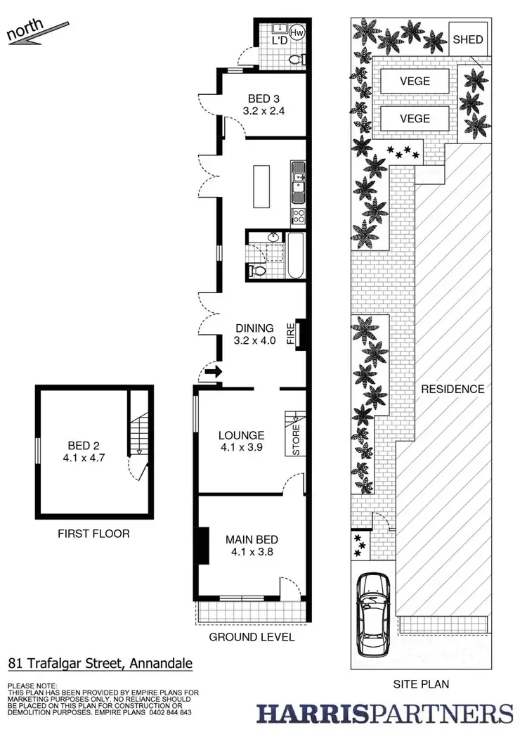 Floorplan of Homely house listing, 81 Trafalgar Street, Annandale NSW 2038
