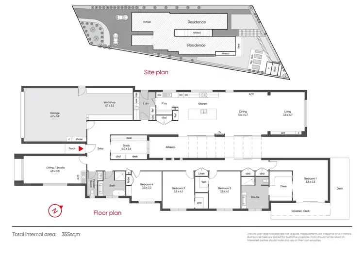 Floorplan of Homely house listing, 4 Jacaranda Court, Warragul VIC 3820