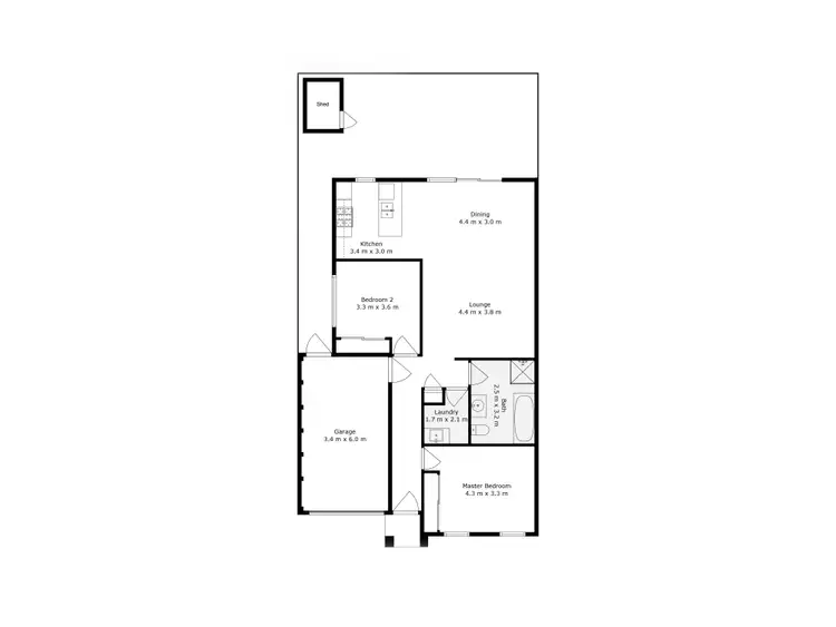 Floorplan of Homely unit listing, 12/547 Tarneit Road Road, Hoppers Crossing VIC 3029
