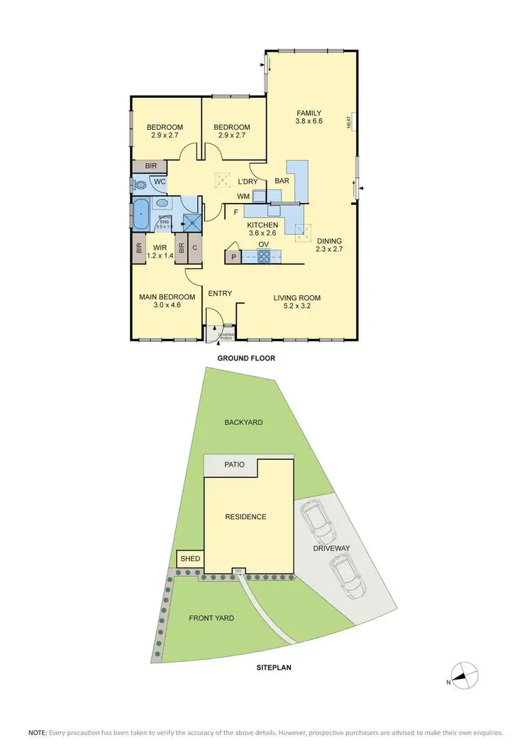 Floorplan of Homely house listing, 153 Sterling Drive, Keilor East VIC 3033