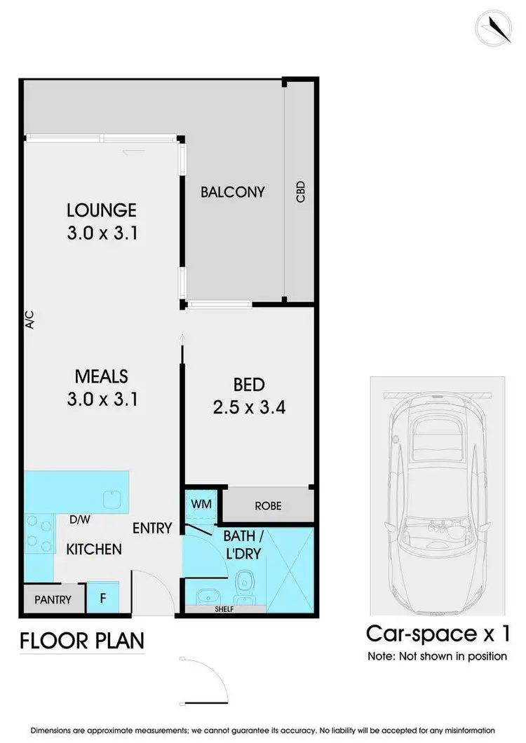 Floorplan of Homely apartment listing, 109/218 Bay Road, Sandringham VIC 3191