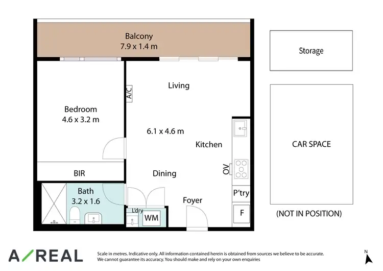 Floorplan of Homely apartment listing, 303/20 Shamrock Street, Abbotsford VIC 3067