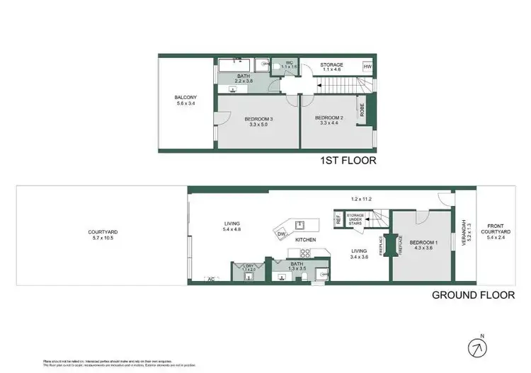 Floorplan of Homely house listing, 10 Mary Street, Richmond VIC 3121