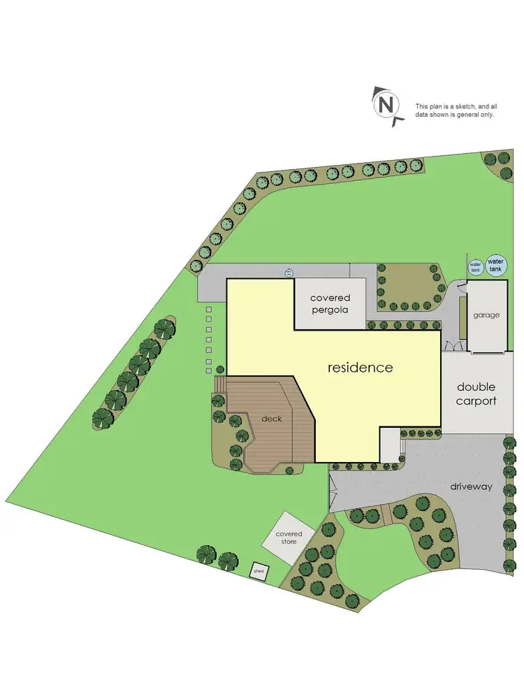 Floorplan of Homely house listing, 4 Contour Court, Chirnside Park VIC 3116