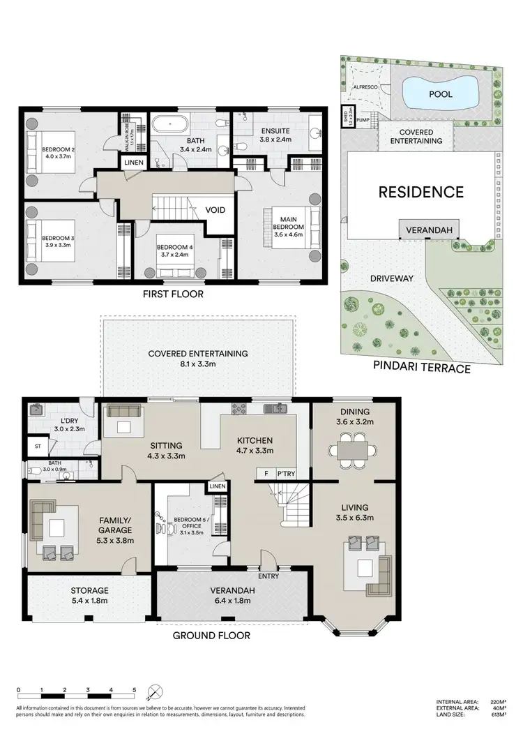 Floorplan of Homely house listing, 11 Pindari Terrace, Green Point NSW 2251