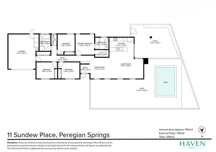 Floorplan of Homely house listing, 11 Sundew Place, Peregian Springs QLD 4573