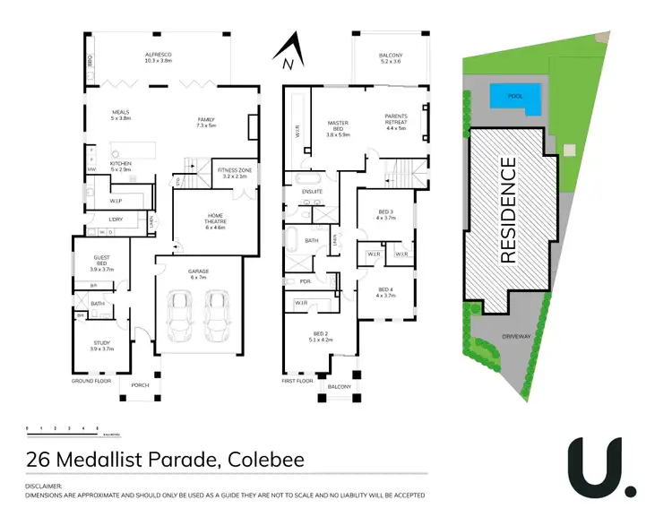Floorplan of Homely house listing, 26 Medallist Parade, Colebee NSW 2761
