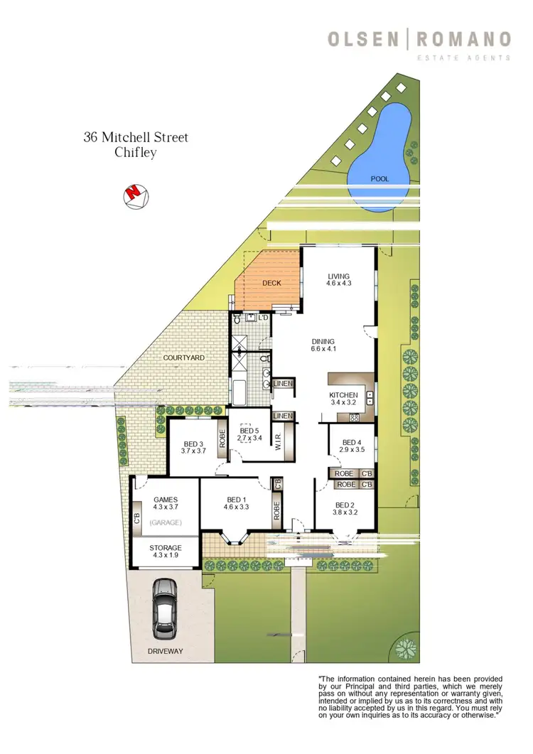 Floorplan of Homely house listing, 36 Mitchell Street, Chifley NSW 2036