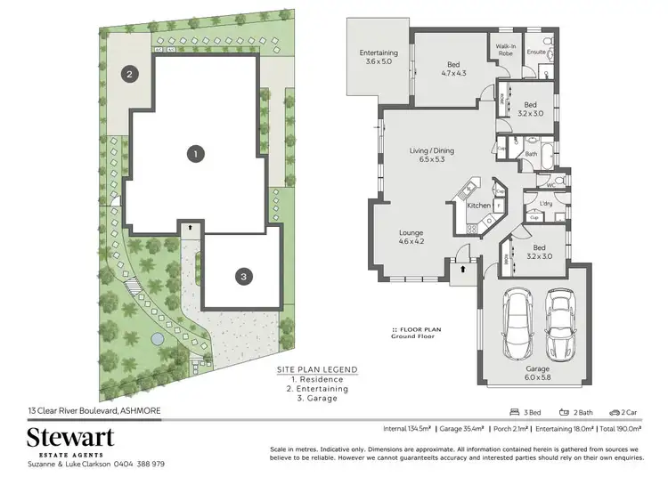 Floorplan of Homely house listing, 13 Clear River Boulevard, Ashmore QLD 4214