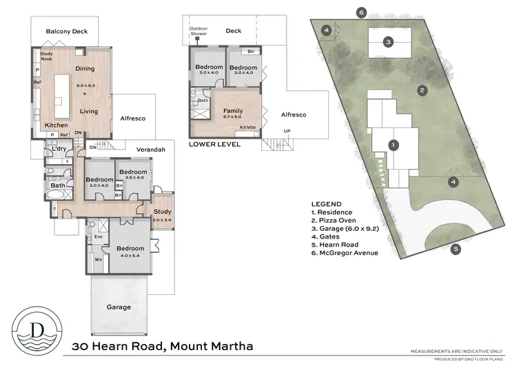 Floorplan of Homely house listing, 30 Hearn Road, Mount Martha VIC 3934
