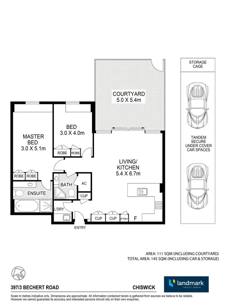 Floorplan of Homely apartment listing, 397/3 Bechert Road, Chiswick NSW 2046