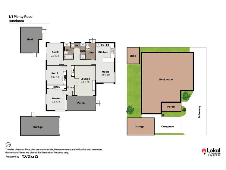 Floorplan of Homely house listing, 1/1 Plenty Road, Bundoora VIC 3083