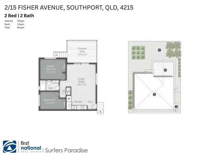 Floorplan of Homely house listing, 2/15 Fisher Avenue, Southport QLD 4215