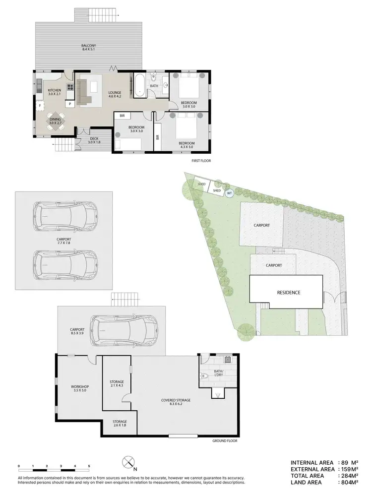 Floorplan of Homely house listing, 100 Haylock Street, Wynnum QLD 4178
