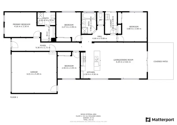 Floorplan of Homely house listing, 232 Casey Fields Boulevard, Cranbourne East VIC 3977