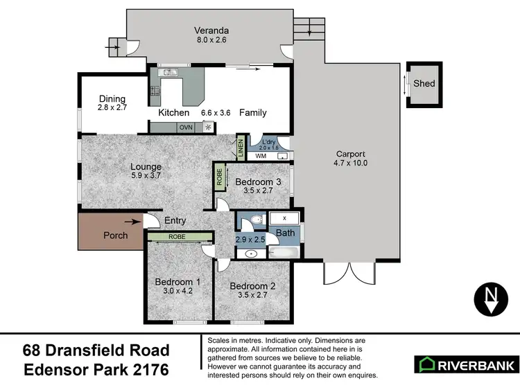 Floorplan of Homely house listing, 68 Dransfield Road, Edensor Park NSW 2176
