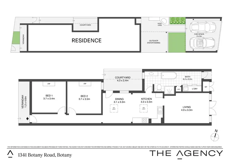 Floorplan of Homely house listing, 1341 Botany Road, Botany NSW 2019