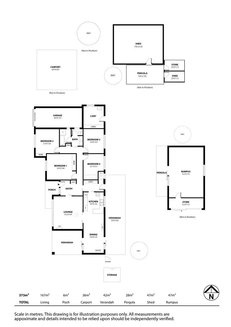 Floorplan of Homely house listing, 30 Cheek Avenue, Gawler East SA 5118