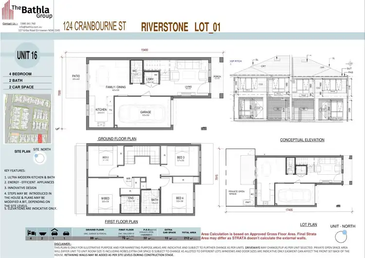 Floorplan of Homely townhouse listing, 41 Monk Glade, Riverstone NSW 2765