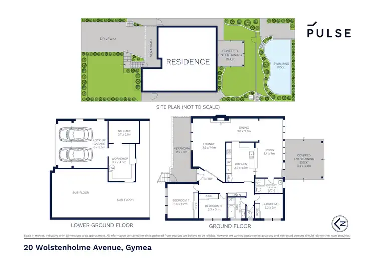 Floorplan of Homely house listing, 20 Wolstenholme Avenue, Gymea NSW 2227