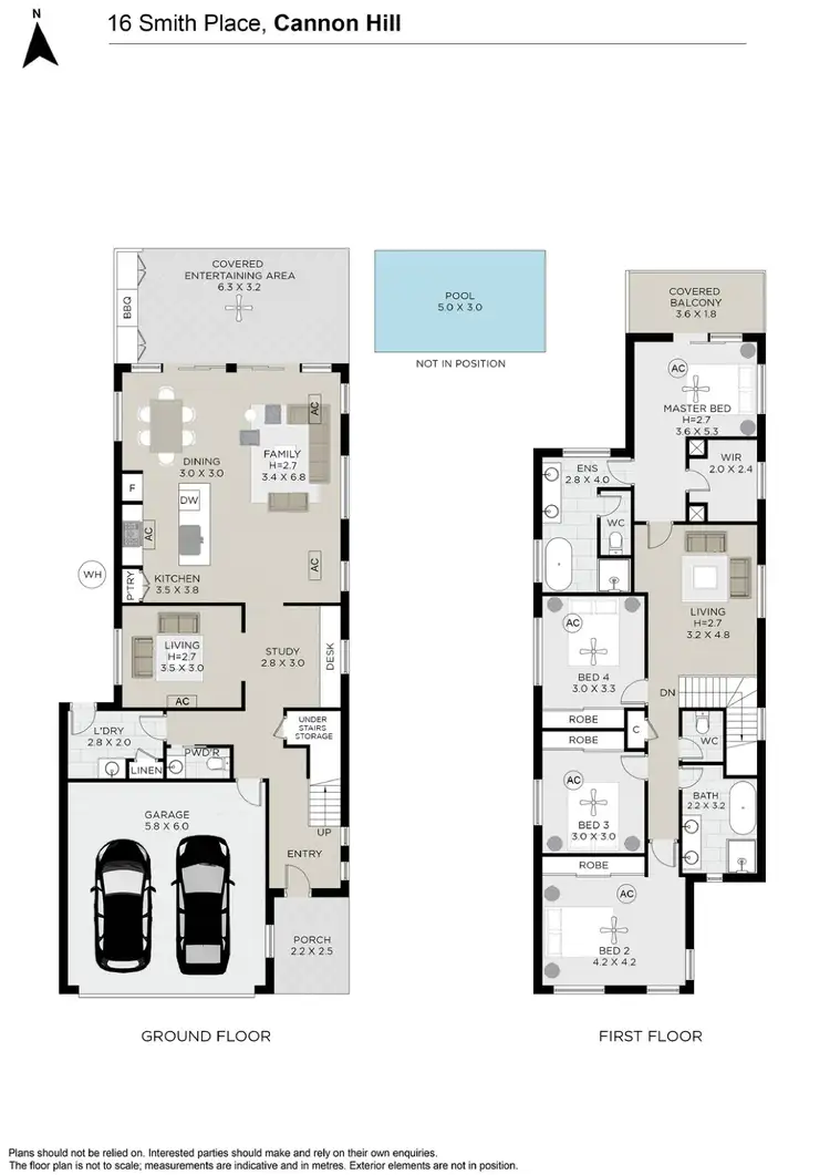 Floorplan of Homely house listing, 16 Smith Place, Cannon Hill QLD 4170