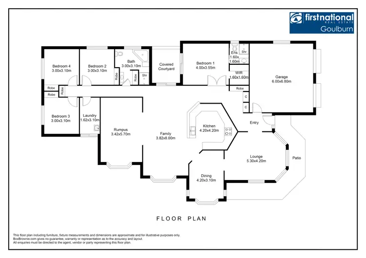 Floorplan of Homely house listing, 29 Paradise Place, Goulburn NSW 2580