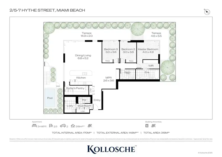 Floorplan of Homely apartment listing, 5-7 Hythe Street, Miami QLD 4220