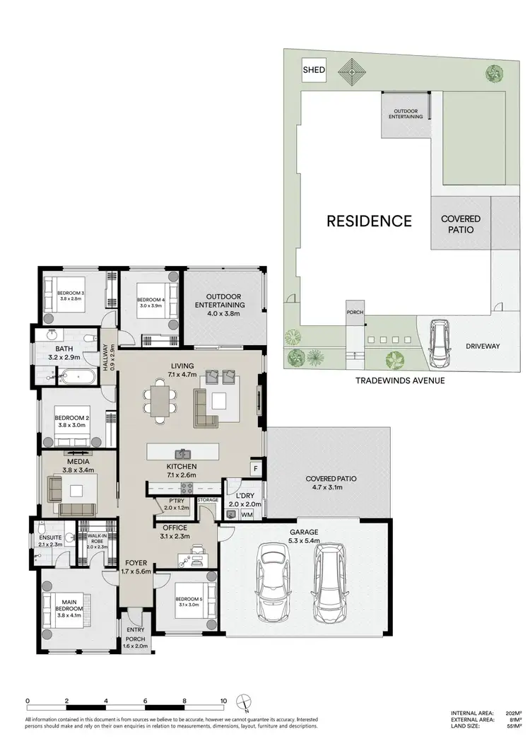 Floorplan of Homely house listing, 22 Tradewinds Avenue, Summerland Point NSW 2259