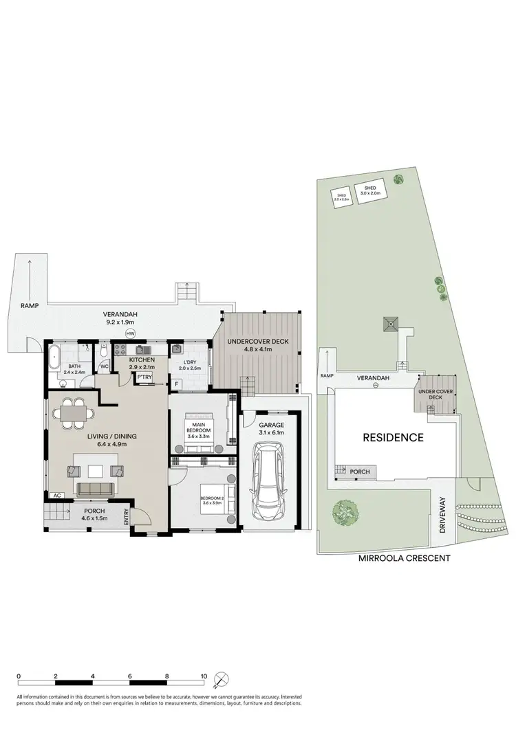 Floorplan of Homely house listing, 28 Mirroola Crescent, Toormina NSW 2452